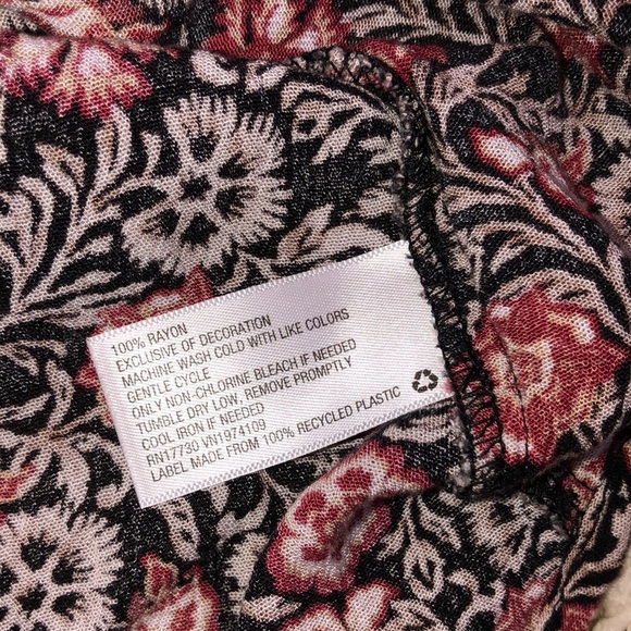 Knox Rose boho dress size xsmall with bell sleeves - Picture 6 of 7